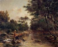Guigou, Paul-Camille - On the Banks of the River